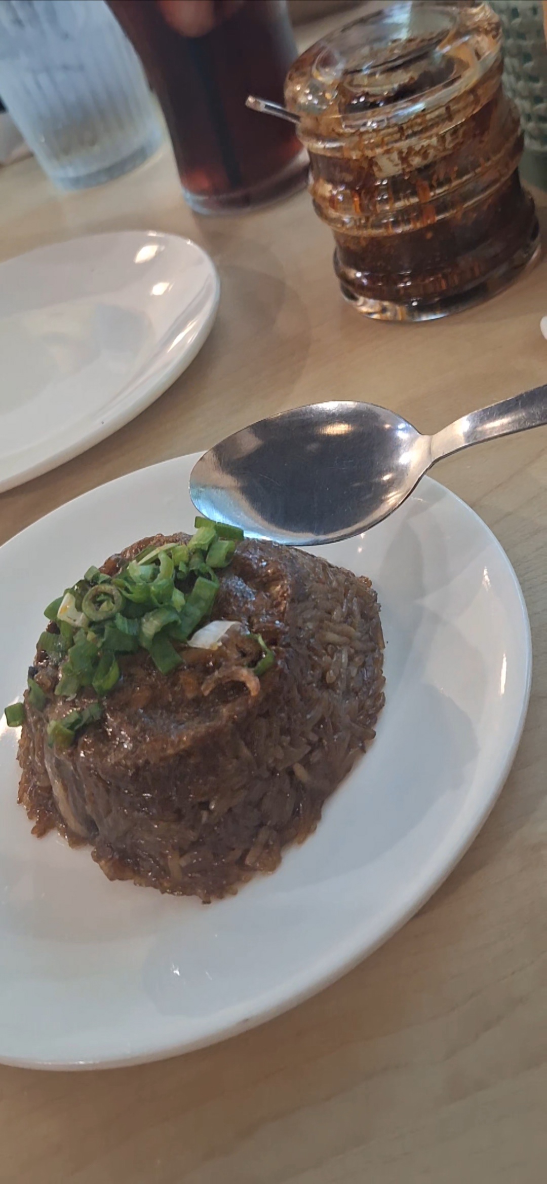 NASI KAMBING CENDAWAN (Lamb Mushroom Rice) (Black Pepper)
